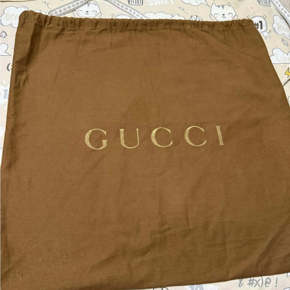 Gucci Tan dust bag